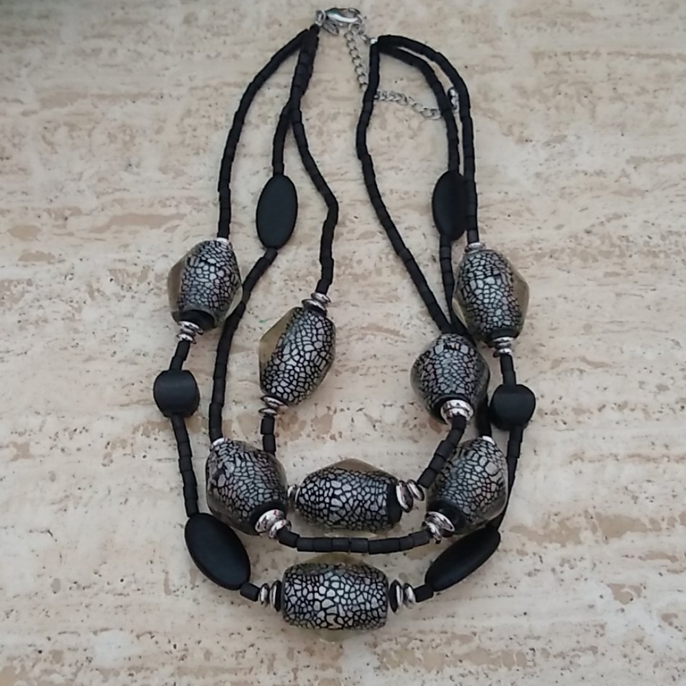 Chico's Multi-Strand Beaded Something Classic Look - image 1